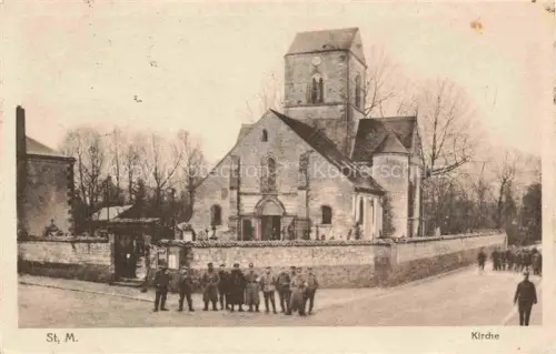 AK / Ansichtskarte St-Marie-a-Py Sainte-Marie-a-Py Suippes 51 Marne Eglise Kirche