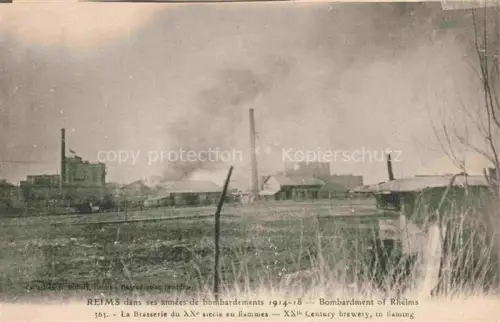 AK / Ansichtskarte REIMS 51 Marne dans ses années de bombardement 1914-18 Ruines Grande Guerre Truemmer 1. Weltkrieg