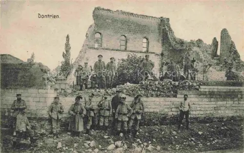 AK / Ansichtskarte Dontrien REIMS 51 Marne Ruines Grande Guerre Truemmer 1. Weltkrieg