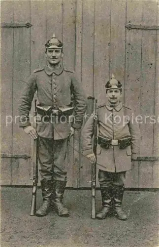 AK / Ansichtskarte Zittau Sachsen Soldaten in Montour WK1