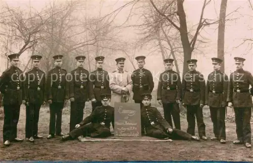 AK / Ansichtskarte DRESDEN Elbe Reservebataillon Gruppenfoto 
