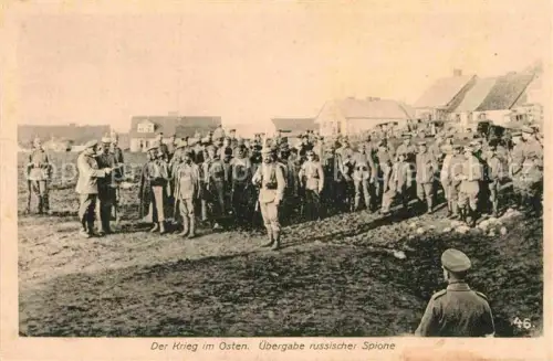 AK / Ansichtskarte KoeNIGSBERG  Ostpreussen Kaliningrad RU Russische Spione WK1