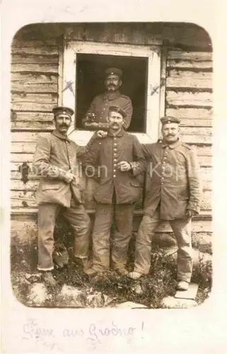 AK / Ansichtskarte GRODNO Hrodna Belarus Soldaten