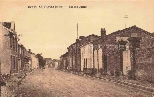 AK / Ansichtskarte Larzicourt Vitry-le-Francois 51 Marne Rue des Dames