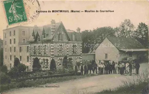 AK / Ansichtskarte Montmirail Epernay 51 Marne Moulins de Courbetaux