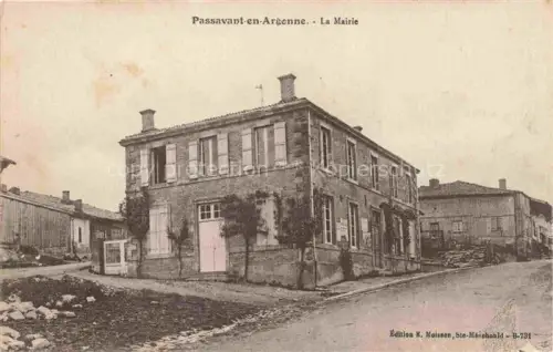 AK / Ansichtskarte Passavant-en-Argonne Sainte-Menehould 51 Marne La Mairie