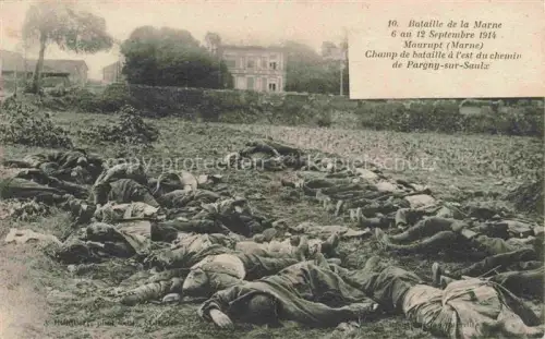 AK / Ansichtskarte Maurupt-le-Montois Vitry-le-Francois 51 Marne Bataille de la Marne Septembre 1914 Champ de bataille Grande Guerre 1. Weltkrieg