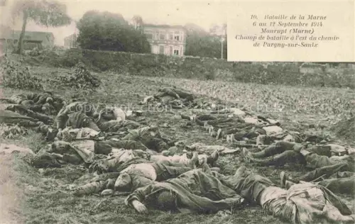 AK / Ansichtskarte Maurupt-le-Montois Vitry-le-Francois 51 Marne Bataille de la Marne Septembre 1914 Champ de bataille Grande Guerre 1. Weltkrieg