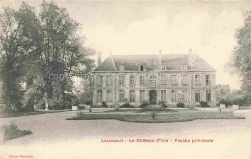 AK / Ansichtskarte Larzicourt Vitry-le-Francois 51 Marne Château d'Isle facade principale