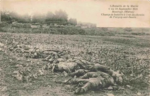 AK / Ansichtskarte Maurupt-le-Montois Vitry-le-Francois 51 Marne Bataille de la Marne Champ de bataille Grande Guerre 1. Weltkrieg