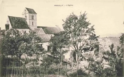 AK / Ansichtskarte Prouilly REIMS 51 Marne Eglise Kirche