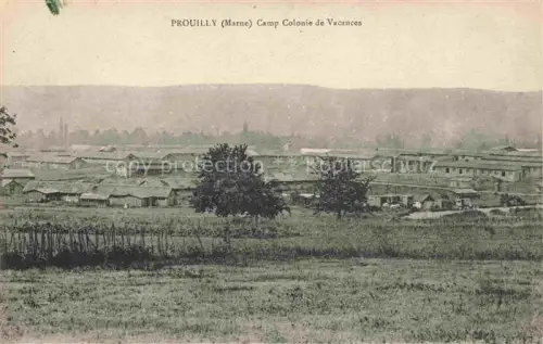 AK / Ansichtskarte Prouilly REIMS 51 Marne Camp Colonie de Vacances