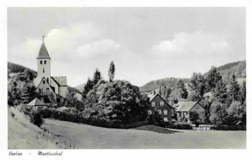 AK / Ansichtskarte Dorlar Sauerland Schmallenberg NRW Martinshof Kirche