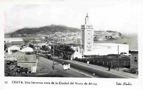 AK / Ansichtskarte Ceuta ES Una hermosa vista de la ciudad del norte de Africa