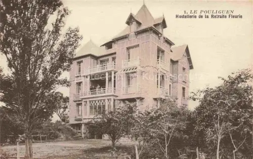 AK / Ansichtskarte LE POULIGUEN Saint-Nazaire 44 Loire-Atlantique Hostellerie de la Retraite Fleurie