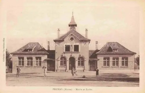 AK / Ansichtskarte Prunay REIMS 51 Marne La Mairie et les écoles