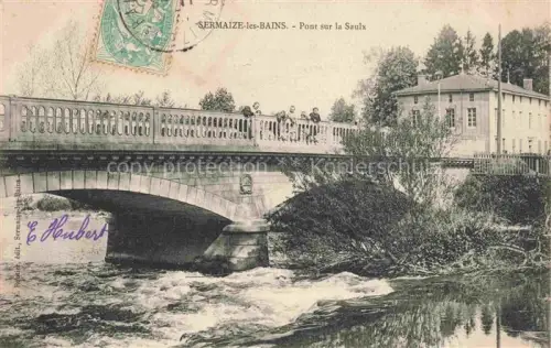 AK / Ansichtskarte Sermaize-les-Bains Vitry-le-Francois 51 Marne Pont sur la Saulx