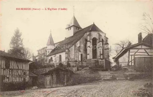 AK / Ansichtskarte Somsois Vitry-le-Francois 51 Marne Eglise Kirche