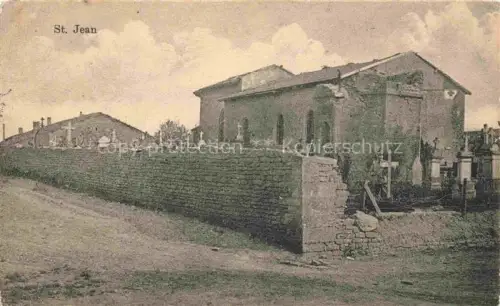 AK / Ansichtskarte St-Jean-sur-Moivre Chalons-en-Champagne 51 Marne Ruines Grande Guerre Truemmer 1. Weltkrieg Westlicher Kriegsschauplatz Karte Nr. 343