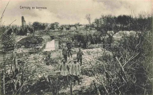 AK / Ansichtskarte Cernay-en-Dormois Sainte-Menehould 51 Marne Ruines Grande Guerre Truemmer 1. Weltkrieg Karte Nr. 271