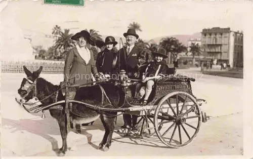 AK / Ansichtskarte NICE   Nizza 06 Alpes-Maritimes Eseldroschke