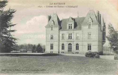 AK / Ansichtskarte Chemaze Chateau-Gontier 53 Mayenne Château des Ecorces