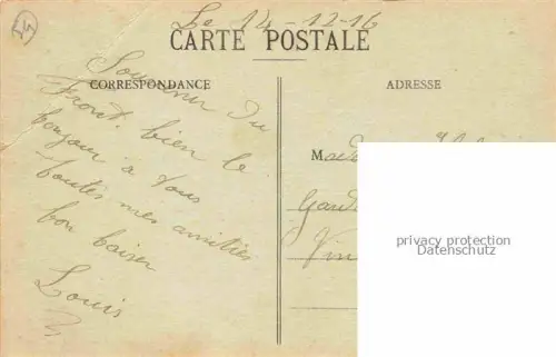 AK / Ansichtskarte Lironville TOUL 54 Meurthe-et-Moselle Ruines Grande Guerre Truemmer 1. Weltkrieg