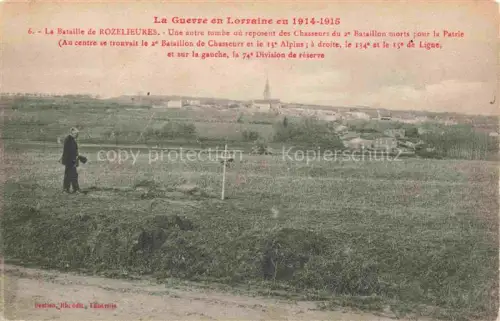 AK / Ansichtskarte Rozelieures Luneville 54 Meurthe-et-Moselle Panorama La Guerre en Lorraine en 1914-1915