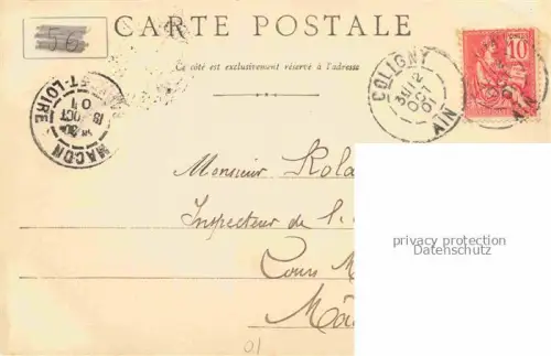 AK / Ansichtskarte Coligny Bourg-en-Bresse 01 Ain Vue générale