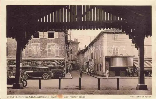 AK / Ansichtskarte Chatillon-sur-Chalaronne Bourg-en-Bresse 01 Ain Rue Victor Hugo