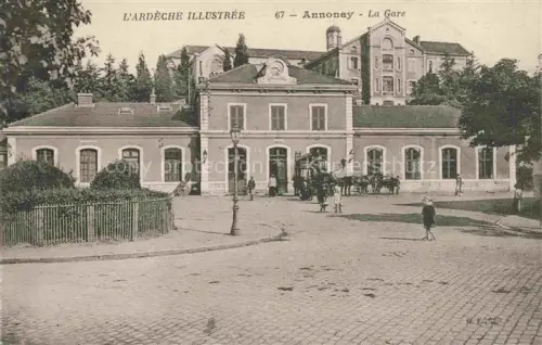 AK / Ansichtskarte Annonay Tournon 07 Ardeche La Gare