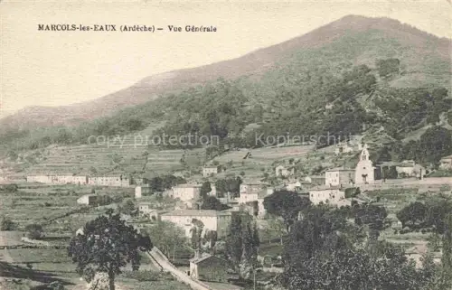 AK / Ansichtskarte Marcols-les-Eaux Privas 07 Ardeche Vue générale