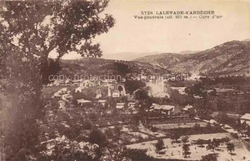 AK / Ansichtskarte Lalevade-d Ardeche 07 Vue générale Cure d'air