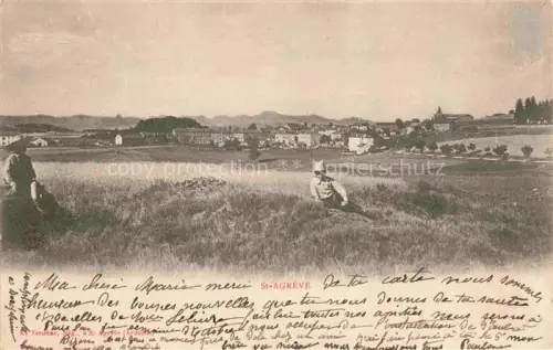 AK / Ansichtskarte St-Agreve Tournon 07 Ardeche Vue panoramique