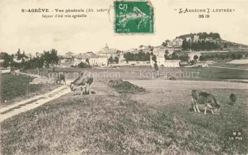 AK / Ansichtskarte St-Agreve Tournon 07 Ardeche Vue générale
