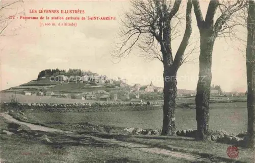 AK / Ansichtskarte Saint-Agreve Tournon 07 Ardeche Panorama de la station estivale Collection Les Cévennes illustrées