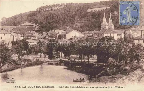 AK / Ansichtskarte La Louvesc Tournon 07 Ardeche Lac du Grand-Lieu et vue générale