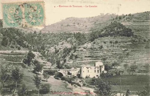 AK / Ansichtskarte Le Castelet Tournon-sur-Rhone 07 Ardeche Vue générale
