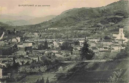 AK / Ansichtskarte St-Fortunat-sur-Eyrieux Privas 07 Ardeche et ses environs vue générale