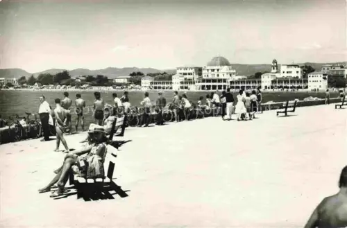 AK / Ansichtskarte Salou Tarragona Costa Dorada ES Vista parcial y Hotel Balneario La Terraza