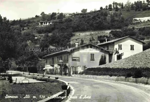 AK / Ansichtskarte Somano Cuneo Mondovi Piemonte IT Albergo Conte d'Aste