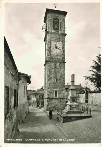 AK / Ansichtskarte Morazzone VARESE Lombardia IT Campanile e Monumento ai caduti
