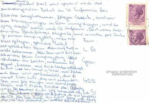 AK / Ansichtskarte Sambiase Lamezia Terme Calabria IT Via S. Sidero