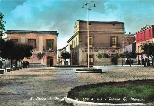 AK / Ansichtskarte Santa Croce di Magliano Campobasso Molise IT Piazza G. Marconi
