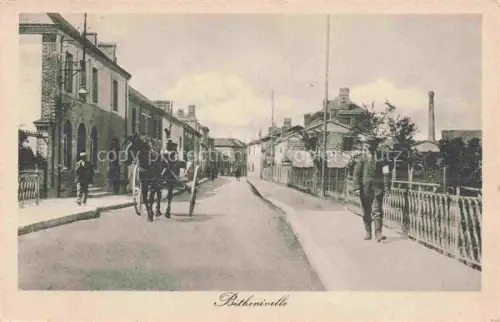 AK / Ansichtskarte Betheniville REIMS 51 Marne Rue Principale Feldpost