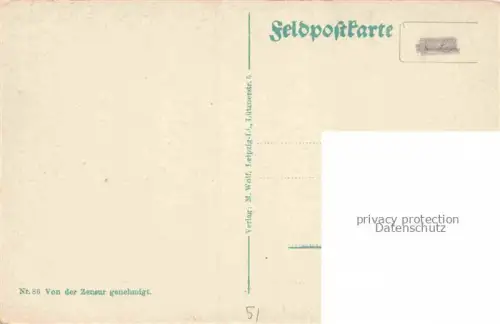 AK / Ansichtskarte Betheniville REIMS 51 Marne Rue Principale Feldpost