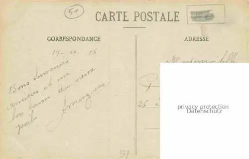 AK / Ansichtskarte Hans Sainte-Menehould 51 Marne Eglise de Notre-Dame du Soldat