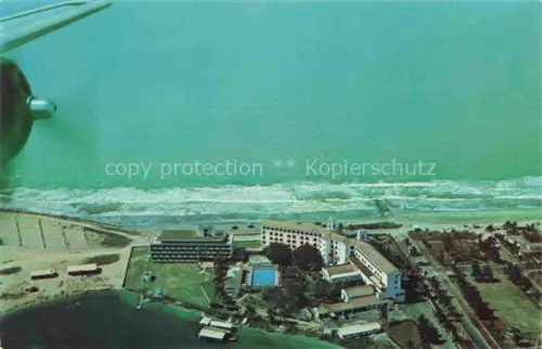 AK / Ansichtskarte Cartagena de Indias Colombia Vista aerea del Hotel Caribe y Playa