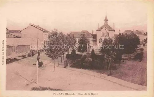 AK / Ansichtskarte Prunay REIMS 51 Marne Place de la Mairie
