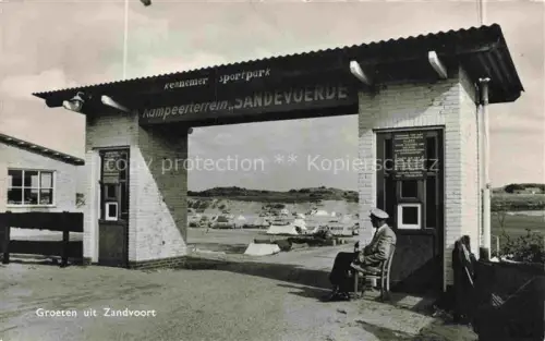 AK / Ansichtskarte ZANDVOORT-AAN-ZEE Noord Holland NL Kampeerterrein Sandevoerde